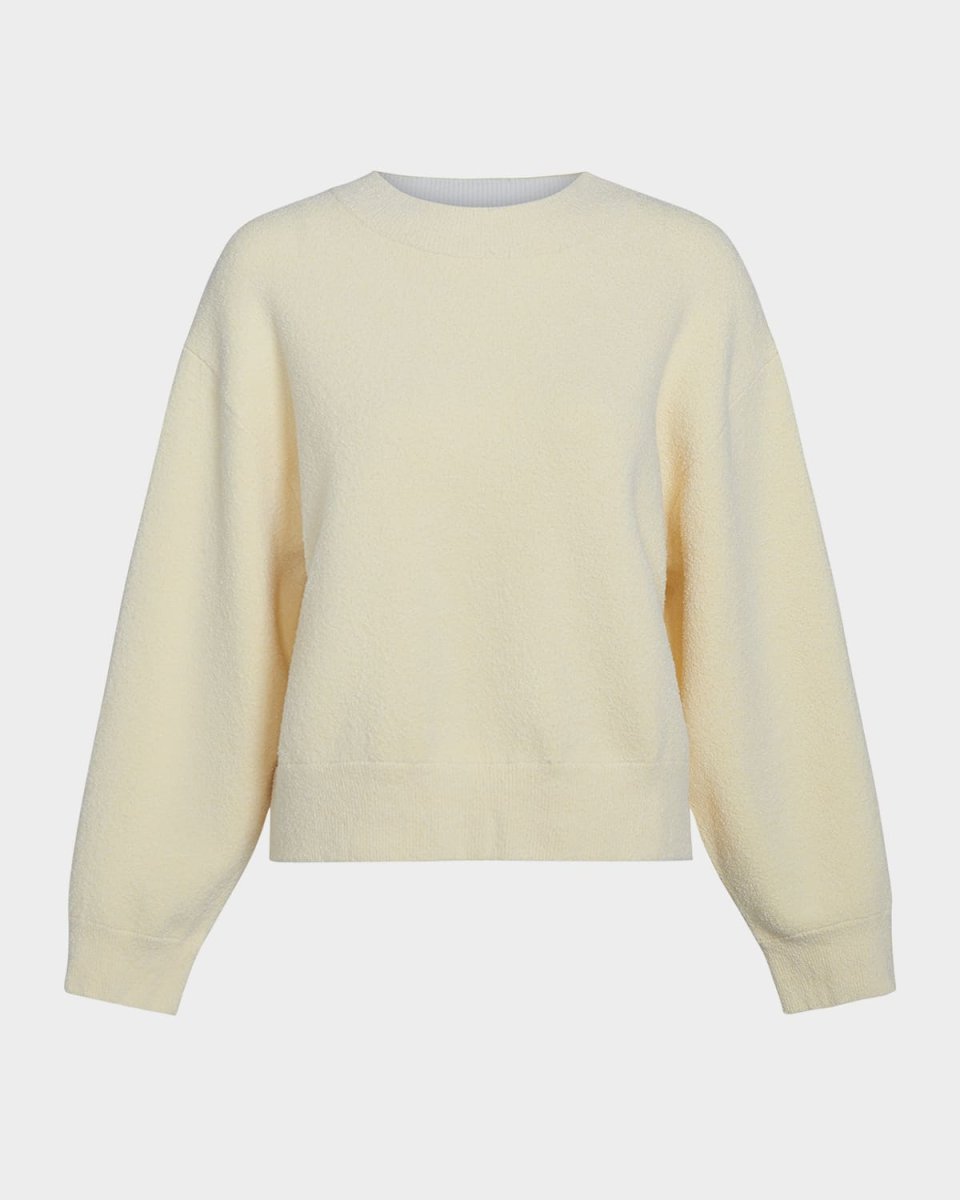 Bouclé Crewneck Sweat